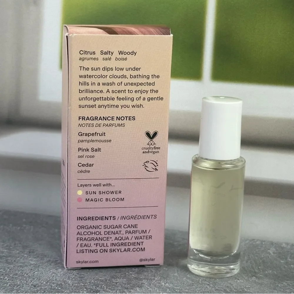 NIB Skylar Clean Beauty Pink Canyon 5 ml